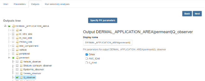 The four tabs of the accompanying R Shiny app graphical user interface to the OSP Global Sensitivity package.